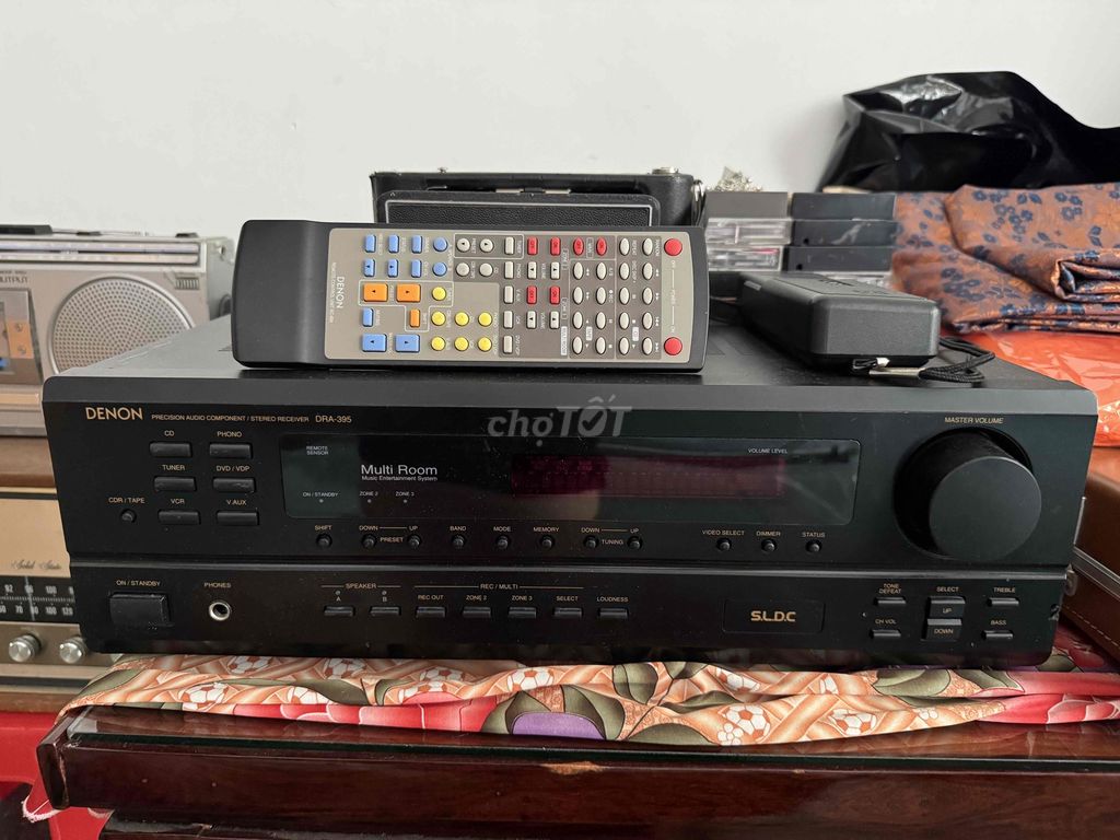 Bộ thu âm thanh Denon DRA-395 Đen. Mua bán Tivi, Âm thanh tại Thành phố Biên Hòa Đồng Nai được đăng bởi Huy hình 1