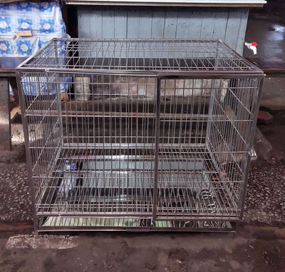 CHUỒNG CHÓ INOX CAO CẤP HÀNG DẦY 82.60.70. Mua bán Phụ kiện, Thức ăn, Dịch vụ tại Quận Đống Đa Hà Nội được đăng bởi Nguyễn văn Chung