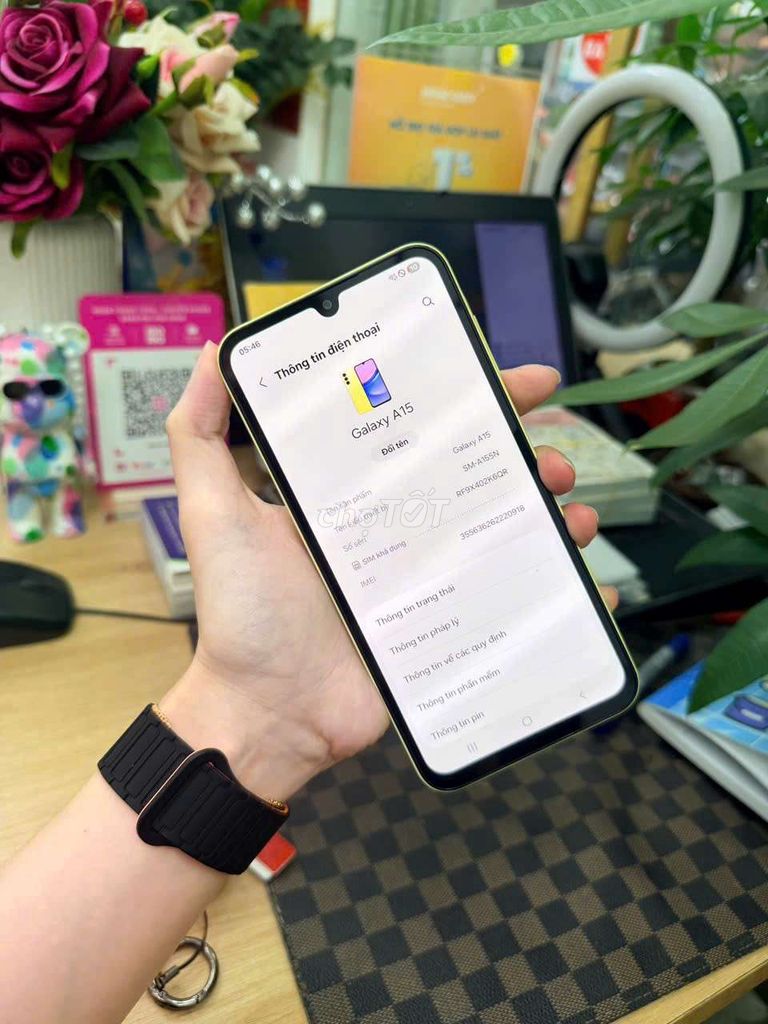 Samsung Galaxy A15 128GB Vàng. Mua bán Điện thoại tại Quận 7 Tp Hồ Chí Minh được đăng bởi Minh phương hình 1