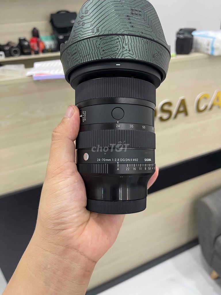 Ống kính Sigma 24-70mm f/2.8 DG DN II Đen. Mua bán Máy ảnh, Máy quay tại Quận Nam Từ Liêm Hà Nội được đăng bởi Nghia Nguyen hình 1