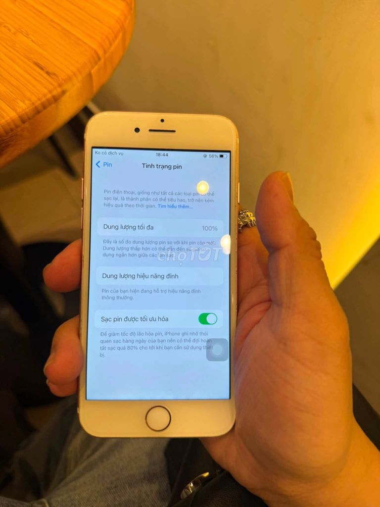 Apple iPhone 7 Vàng hồng đã thay pin. Mua bán Điện thoại tại Quận 10 Tp Hồ Chí Minh được đăng bởi Hội Đồ Điện Tử hình 1