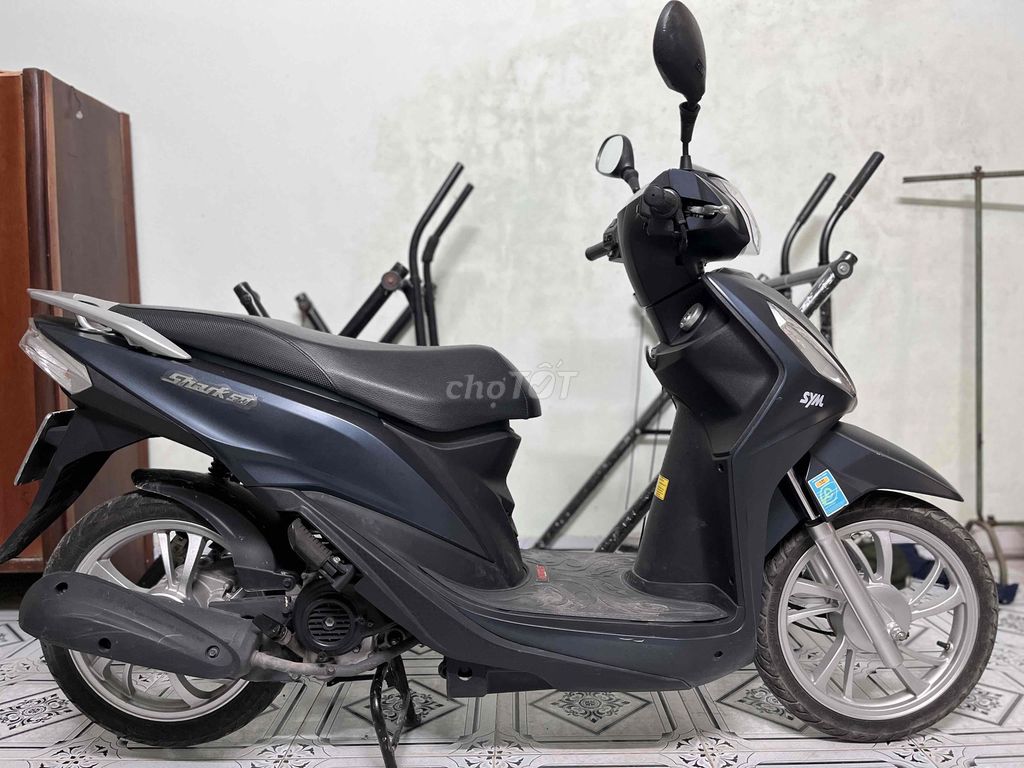 SYM Shark 2024 50cc Xanh 8000 km. Mua bán Xe máy tại Huyện Hóc Môn Tp Hồ Chí Minh được đăng bởi Cô Phượng hình 5