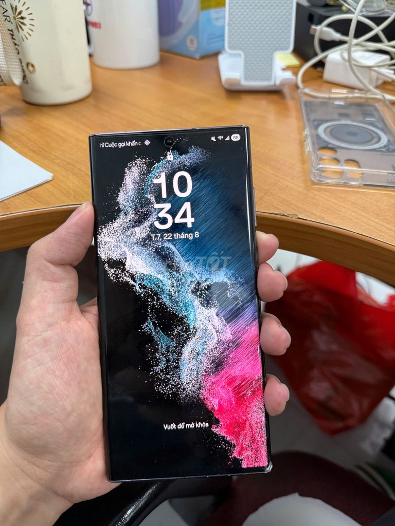 Cần bán Samsung S22 Ultra Đen Mỹ. Mua bán Điện thoại tại Quận 1 Tp Hồ Chí Minh được đăng bởi Tran Chien hình 1