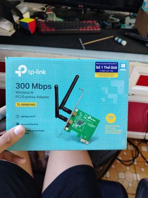 Card wifi TP Link TLWN811D còn bảo hành mới keng. Mua bán Linh kiện (RAM, Card...) tại Thành phố Qui Nhơn Bình Định được đăng bởi Phúc Huỳnh