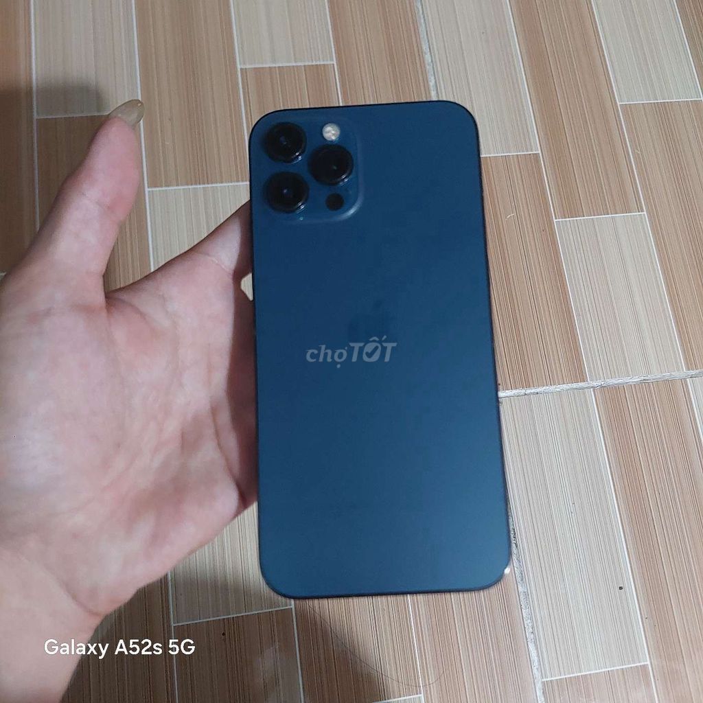 iPhone 12 Pro Max 128GB Xanh. Mua bán Điện thoại tại Huyện Nhơn Trạch Đồng Nai được đăng bởi thiện trần hình 1