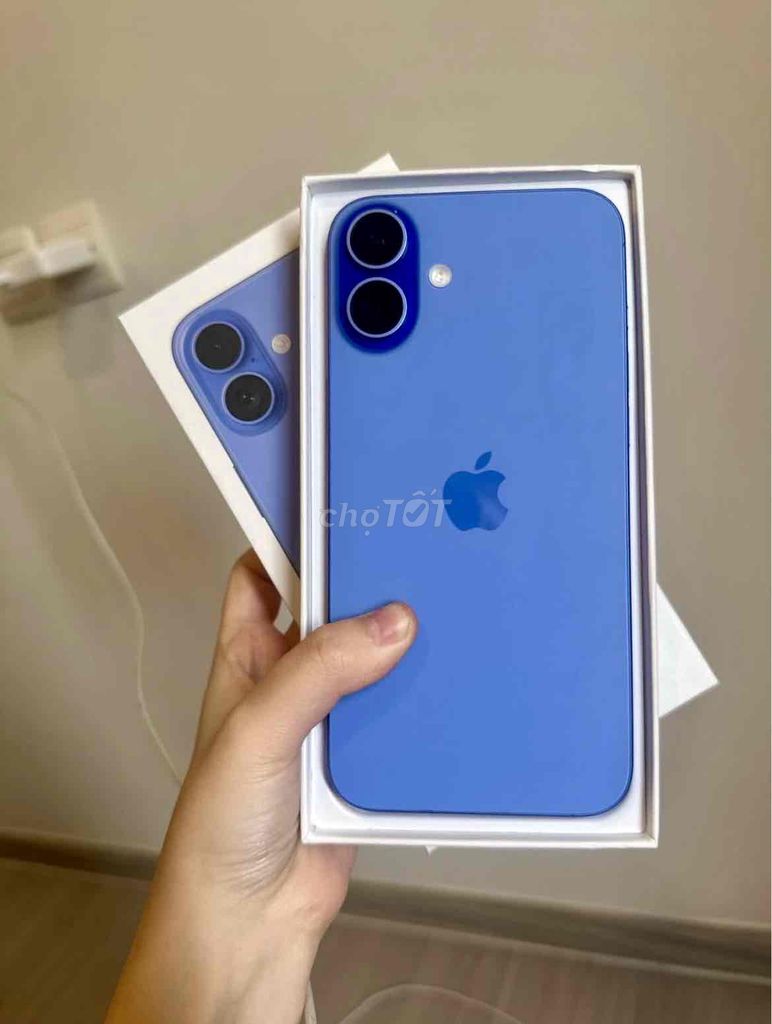 iPhone 16 Plus 128GB Blue FULLBOX NEW APPLE 2025. Mua bán Điện thoại tại Quận Hà Đông Hà Nội được đăng bởi iStock Hà Nội Zin Đẹp Chất hình 1