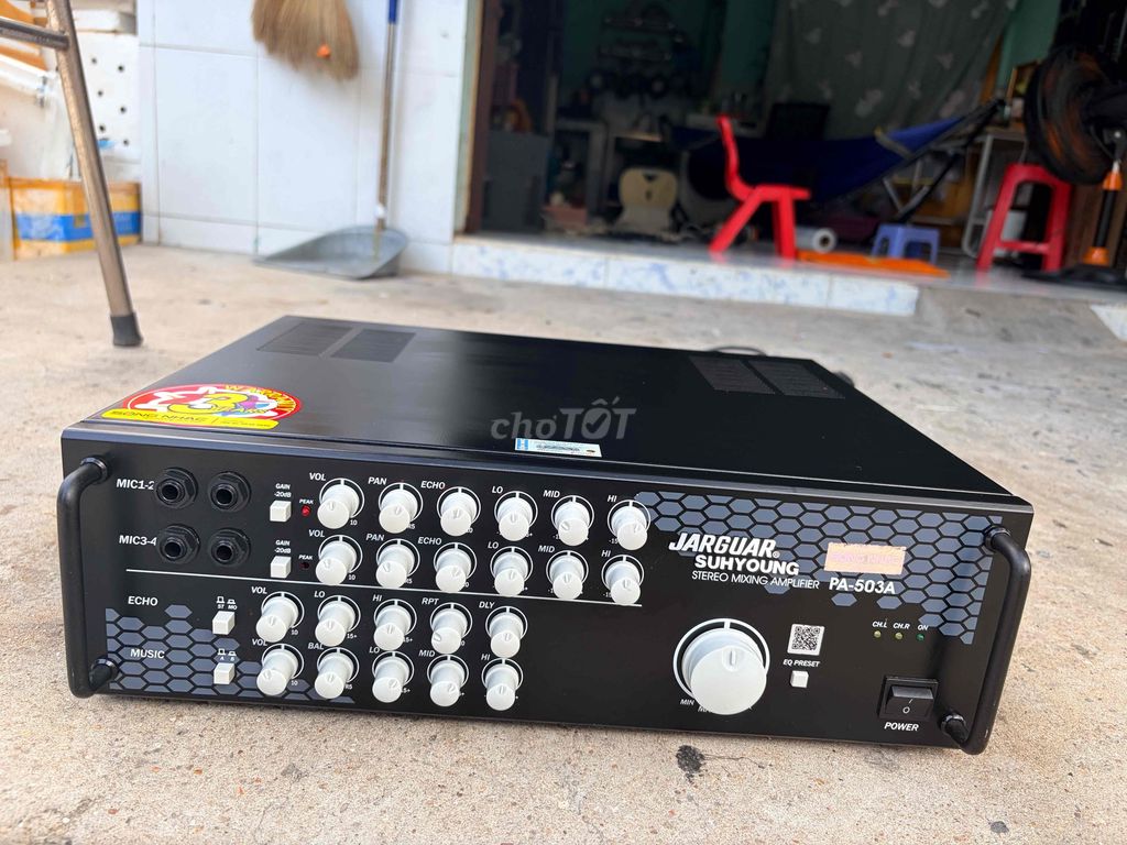 Amply karaoke Jarguar Suhyoung PA-503A Đen. Mua bán Tivi, Âm thanh tại Thành phố Thuận An Bình Dương được đăng bởi     Chiêm Bình Dương Acoustic hình 1