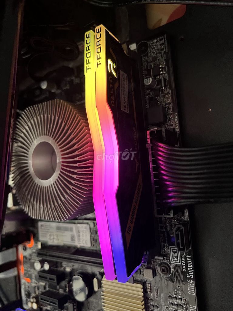 RAM T-FORCE DELTA TUF Gaming 16GB. Mua bán Linh kiện (RAM, Card...) tại Huyện Ứng Hòa Hà Nội được đăng bởi Anh Hoa hình 1