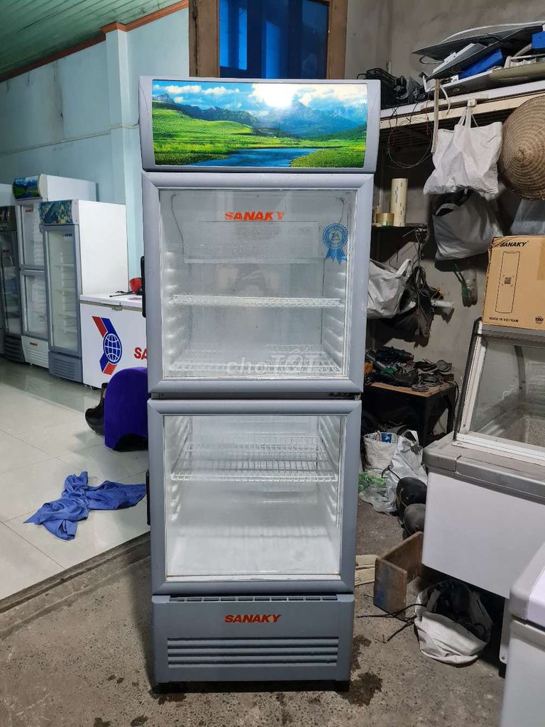 Tủ mát sanaky 2 cửa 350L