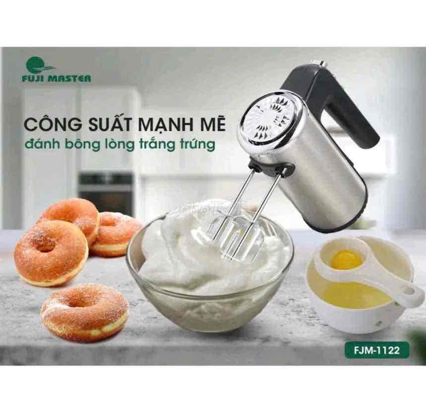 Máy đánh trứng Fuji Master FJM-1122 300W 5 cấp độ. Mua bán Bếp, lò, đồ điện nhà bếp tại Thị xã Duyên Hải Trà Vinh được đăng bởi Trần Thị Diệu Hạnh hình 1
