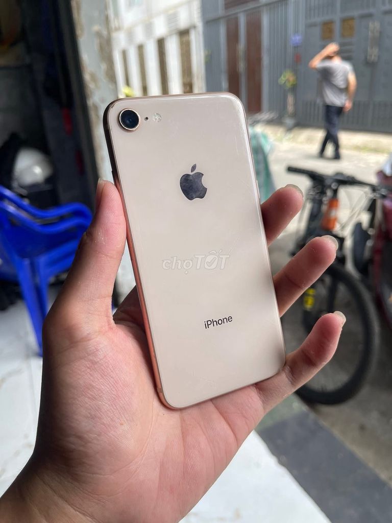 Apple iPhone 8 64GB Vàng hồng Đã qua sử dụng. Mua bán Điện thoại tại Quận 1 Tp Hồ Chí Minh được đăng bởi Hội Đồ Điện Tử hình 1