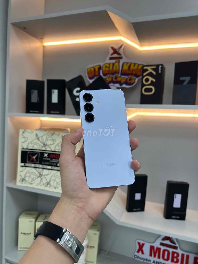 SAMSUNG S25 12/256G 5G 2 SIM MÀU XANH CỰC COOL. Mua bán Điện thoại tại Huyện Trảng Bom Đồng Nai được đăng bởi X Mobile Trảng Bom hình 1