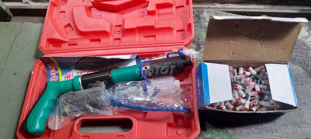 Máy bắn bê tông Đỏ, Xanh lá, Đen. Mua bán Đồ chuyên dụng, Giống nuôi trồng tại Quận 6 Tp Hồ Chí Minh được đăng bởi Quang hình 1