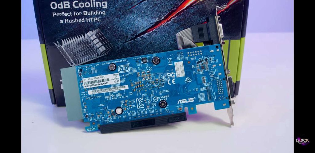 Card màn hình ASUS GT 730 2GB DDR5 Xanh dương. Mua bán Linh kiện (RAM, Card...) tại Huyện Tứ Kỳ Hải Dương được đăng bởi thiện hình 1