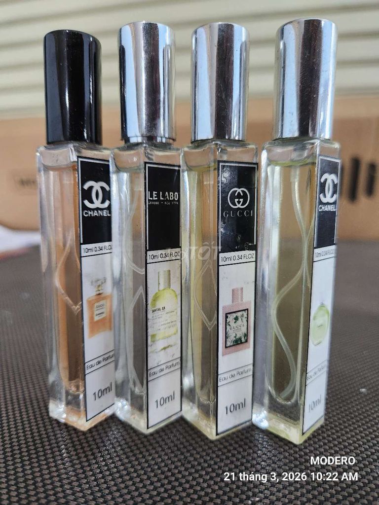 Nước hoa chiết nữ 10ml. Mua bán Nước hoa tại Quận Cẩm Lệ Đà Nẵng được đăng bởi Giaonhan Modero hình 1