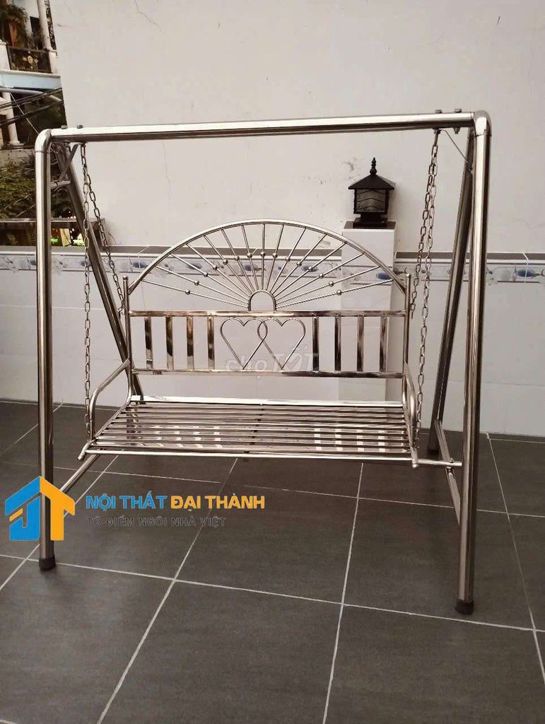 Xích đu INOX chữ A sân vườn-giao hàng miễn shiphcm. Mua bán Nội thất, đồ gia dụng khác tại Quận Tân Phú Tp Hồ Chí Minh được đăng bởi NỘI THẤT ĐẠI THÀNH hình 1