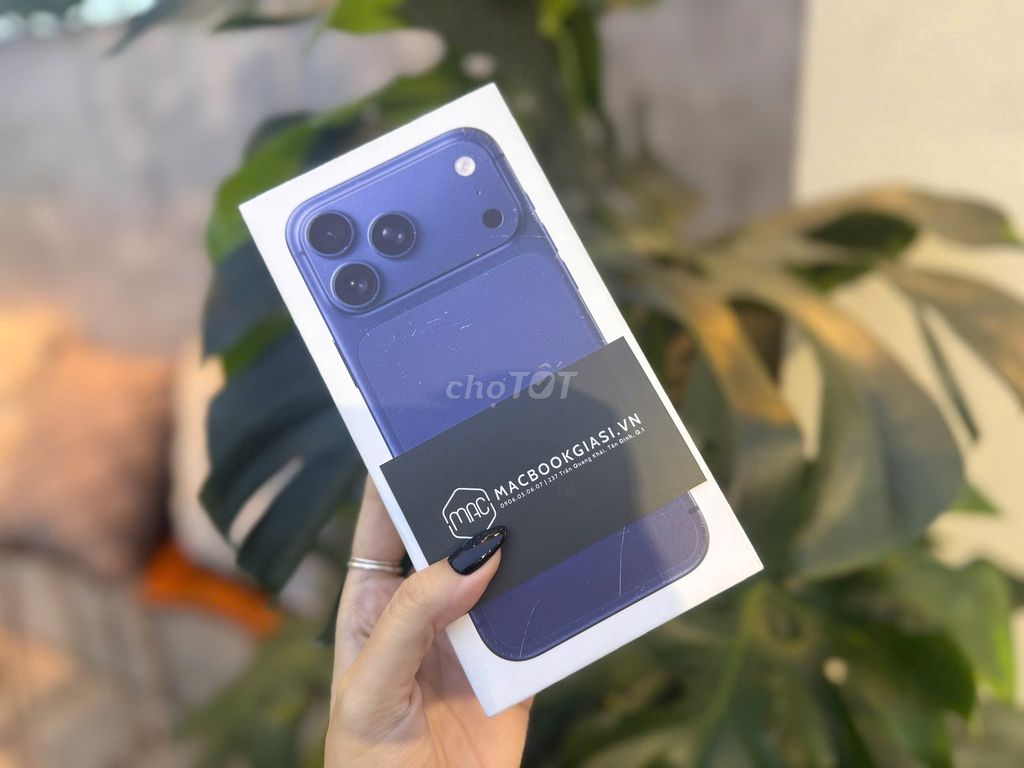 iPhone 17 Pro Max 256GB Blue Mới - Quốc tế LL/A. Mua bán Điện thoại tại Quận 1 Tp Hồ Chí Minh được đăng bởi MacBook Giá Sỉ hình 1