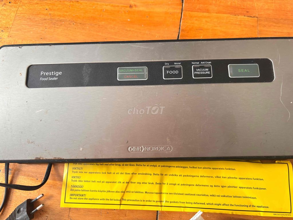 Máy hút chân không OBH Nordica 7951 120W. Mua bán Bếp, lò, đồ điện nhà bếp tại Quận 4 Tp Hồ Chí Minh được đăng bởi Ngô Như hình 1