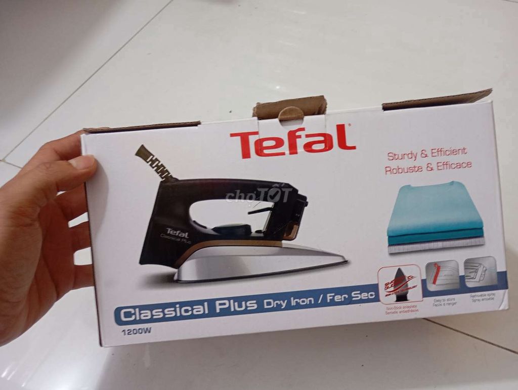 Bàn ủi khô Tefal Classical Plus. Mua bán Nội thất, đồ gia dụng khác tại Thành phố Thủ Đức Tp Hồ Chí Minh được đăng bởi Trần Phước Đồ Cũ hình 1