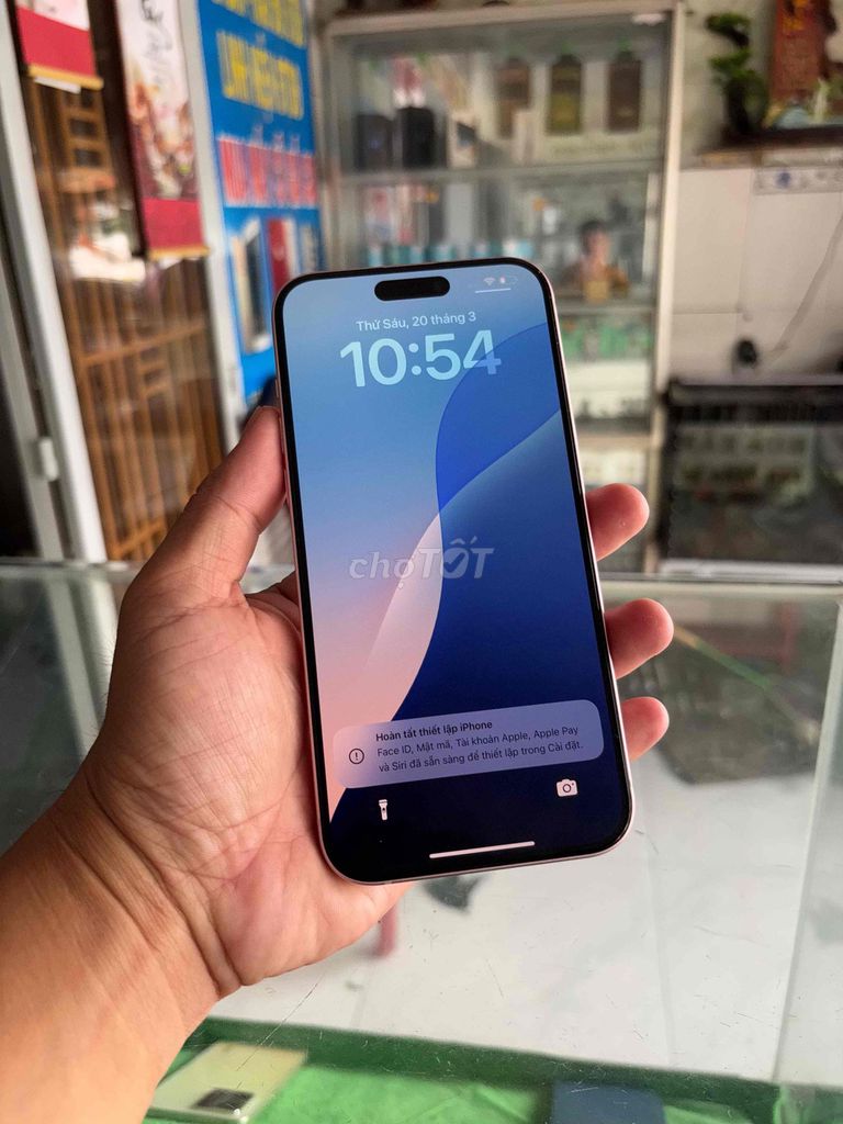 15 Plus 128GB quốc tế cnc sim màu vàng phấn GL. Mua bán Điện thoại tại Huyện Củ Chi Tp Hồ Chí Minh được đăng bởi nguyễn quốc Thắng hình 1