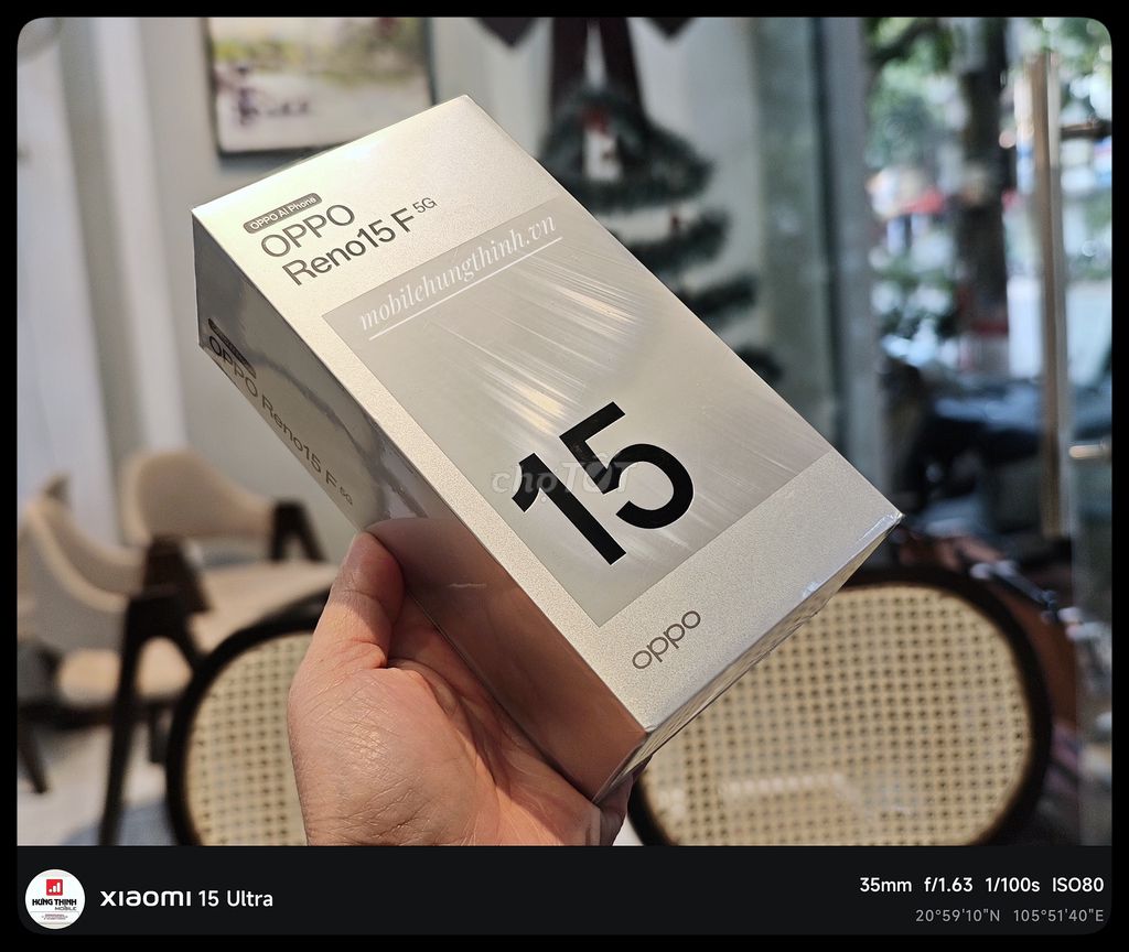 Oppo Reno 15F-5G 256GB Xanh chính hãng mới tinh.. Mua bán Điện thoại tại Quận Hoàng Mai Hà Nội được đăng bởi mobilehungthinh hình 1