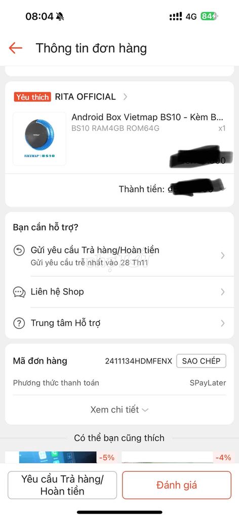 Bán Android Box BS10 Vietmap