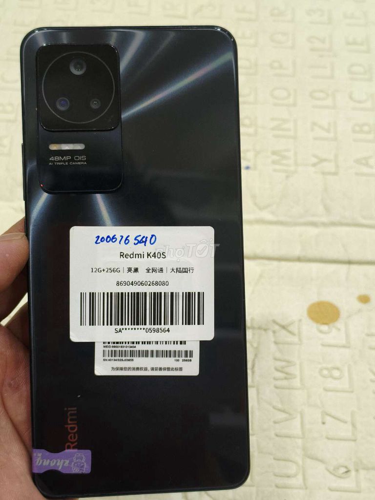 Xiaomi Redmi K40S 8GB 256GB Đen. Mua bán Điện thoại tại Quận Hoàng Mai Hà Nội được đăng bởi Nguyennoi hình 1
