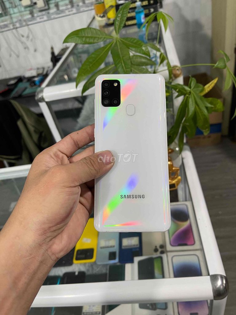 Samsung A21s 6GB/64GB Trắng. Mua bán Điện thoại tại Thị xã Phú Mỹ Bà Rịa - Vũng Tàu được đăng bởi Nguyễn Anh hình 1