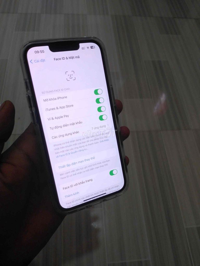 ip 13 128gb xanh full chức năng