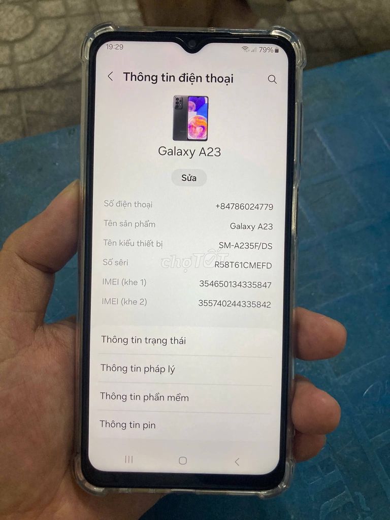 Samsung Galaxy A23 128GB Đen. Mua bán Điện thoại tại Quận 1 Tp Hồ Chí Minh được đăng bởi Hội Đồ Điện Tử hình 1