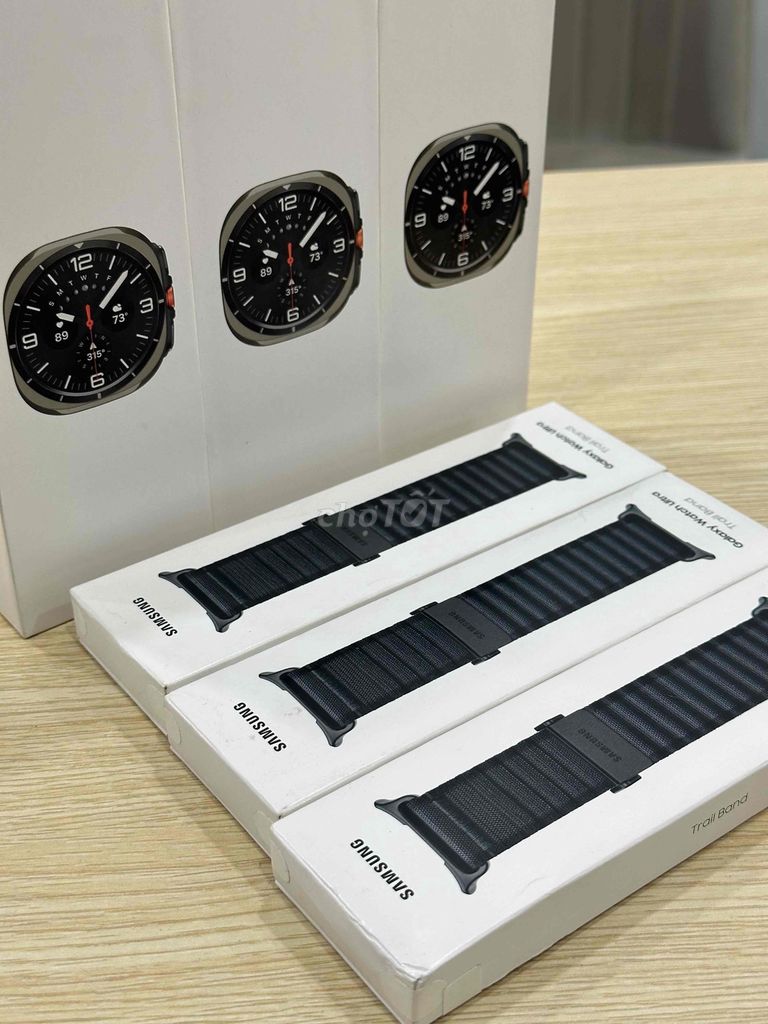 -Samsung Watch Ultra Bạc dây bứt phá Trail Band. Mua bán Thiết bị đeo thông minh tại Quận 5 Tp Hồ Chí Minh được đăng bởi Anh Thư hình 3