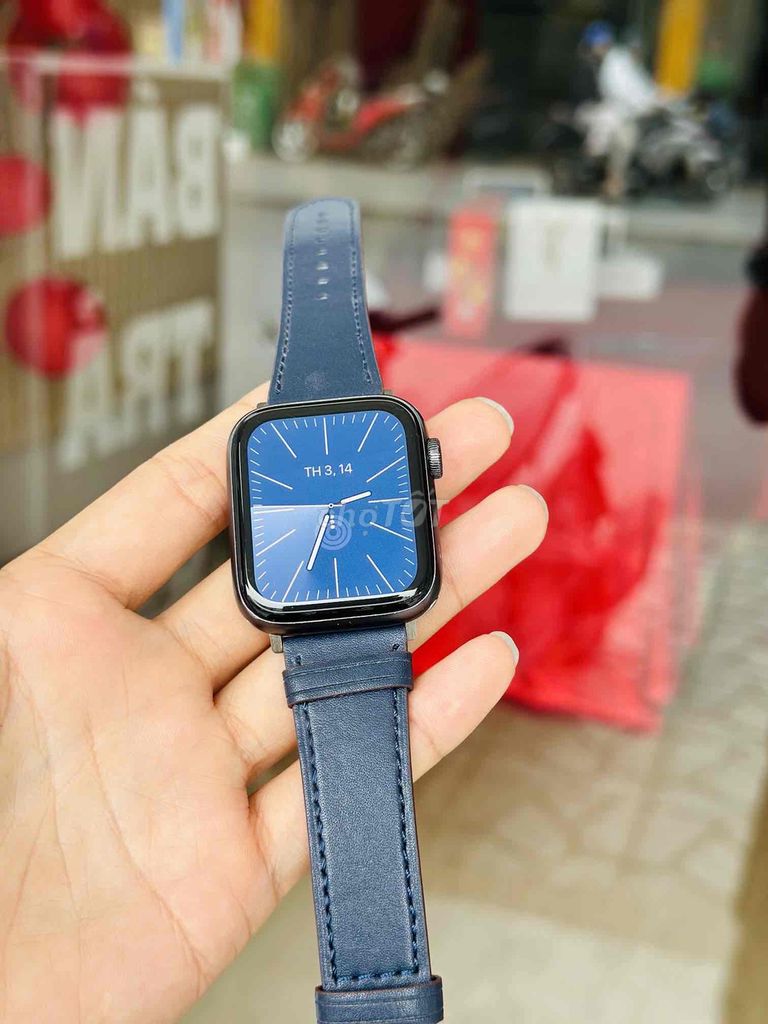 Apple Watch S4 44MM Gray máy 97% full phụ kiện