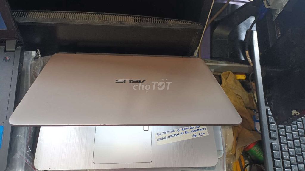Asus X407UAR i3-7020U ram 8gb ssd120gb máy đẹp - 130716169