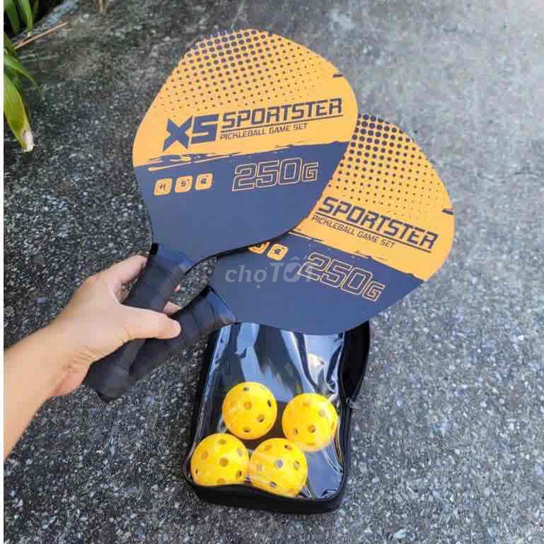 BỘ VỢT PICKLEBALL XPORT 250G KÈM 4 BÓNG