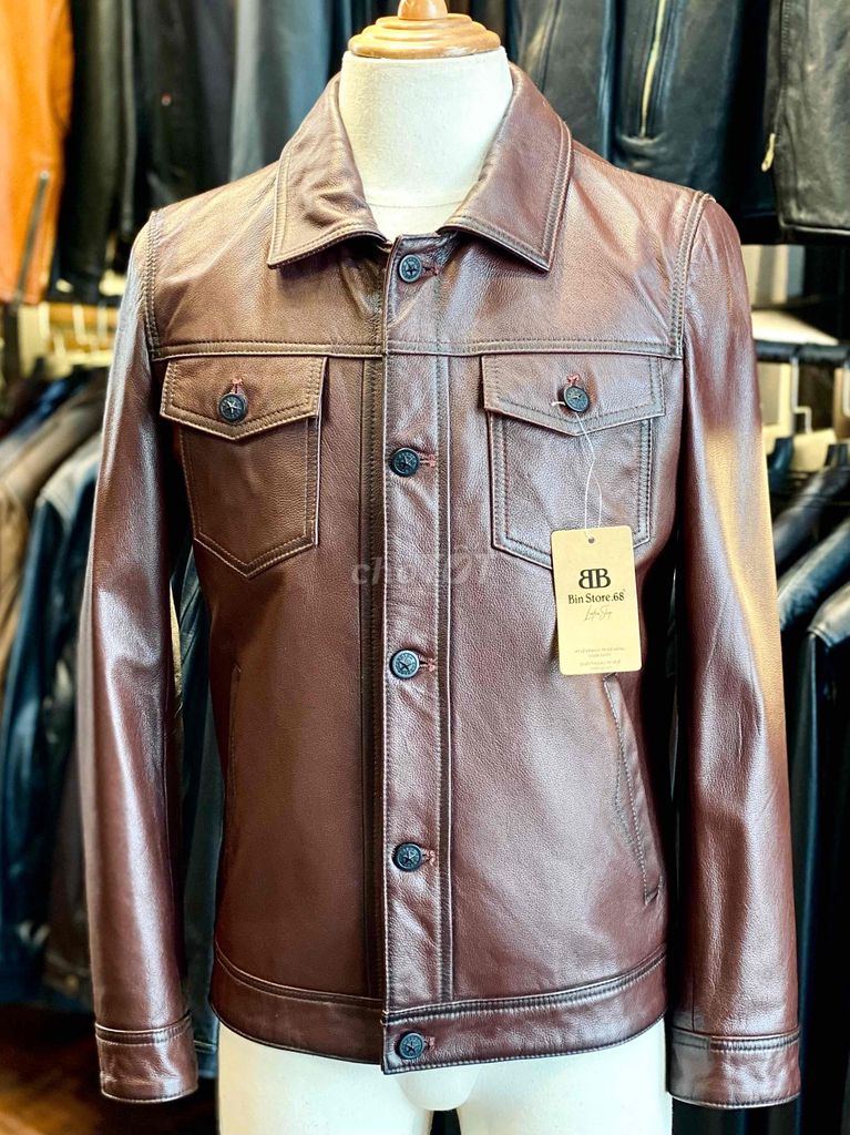 Nâng tầm outfit với chiếc áo da bê trucker cá tính. Mua bán Quần áo tại Quận Hải Châu Đà Nẵng được đăng bởi Cẩm Ly hình 1