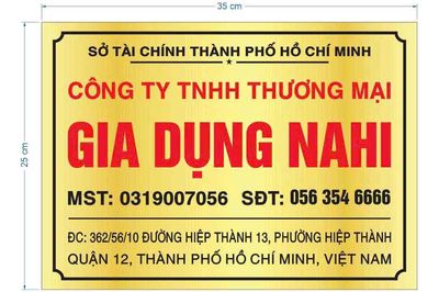 công ty TNHH thương mại Gia Dụng NaHi