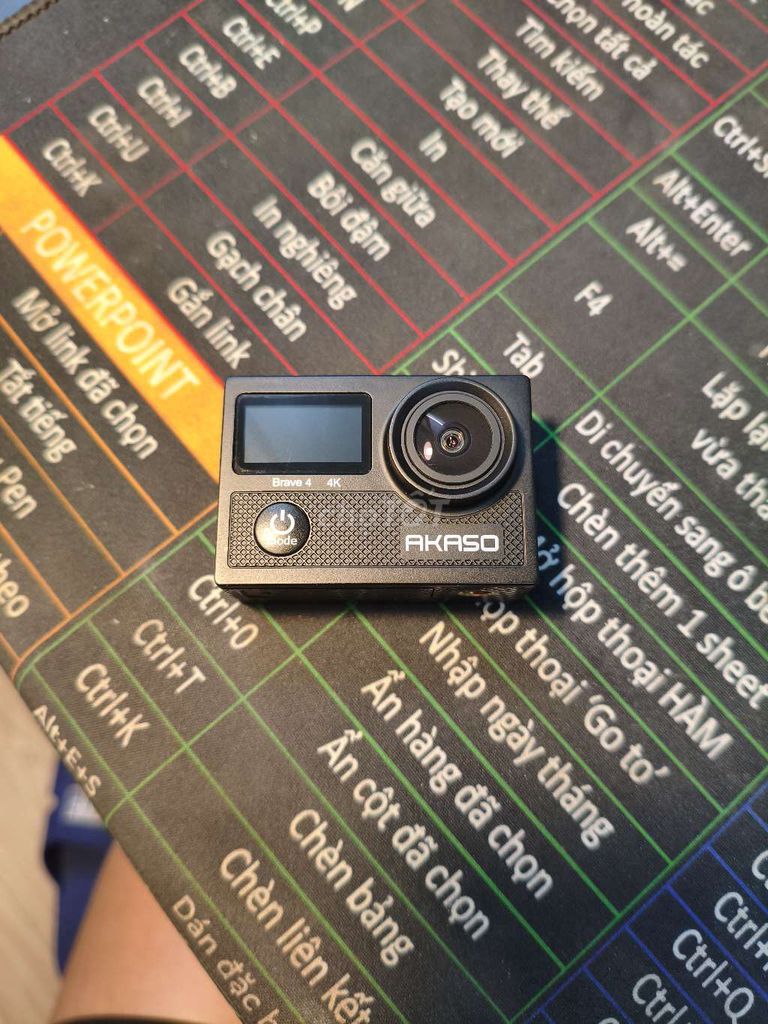 Camera hành trình AKASO Brave 4K Đen. Mua bán Máy ảnh, Máy quay tại Quận Kiến An Hải Phòng được đăng bởi Nam hình 1