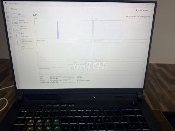 Asus ROG Strix G16 RTX 4050 16GB/512GB 99%. Mua bán Laptop tại Quận 5 Tp Hồ Chí Minh được đăng bởi Hội Đồ Điện Tử hình 1