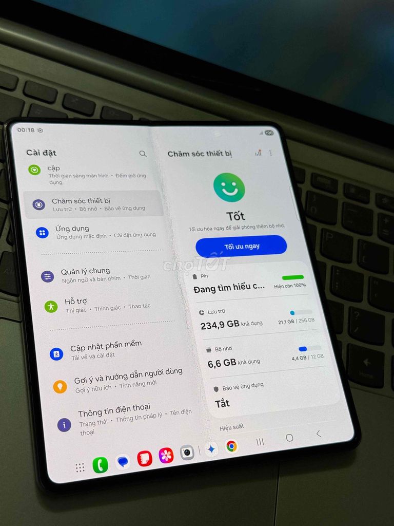 Samsung Z Fold 4  ram 12/256GB Đen. Mua bán Điện thoại tại Quận Bình Tân Tp Hồ Chí Minh được đăng bởi PK UY TÍN hình 1
