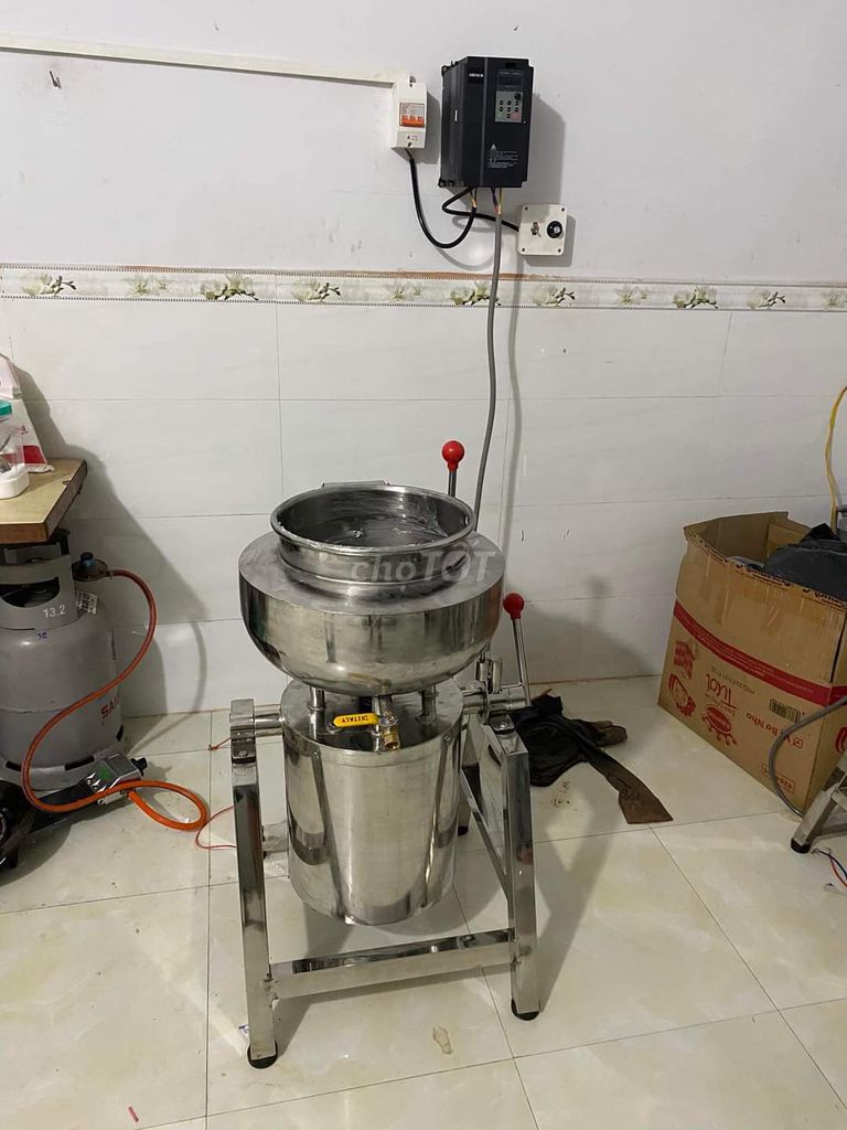 Máy xay giò chả Inox 3-25kg Biến tần INVT. Mua bán Đồ chuyên dụng, Giống nuôi trồng tại Huyện Phù Cừ Hưng Yên được đăng bởi Nhân Máy Cơ Khí hình 1