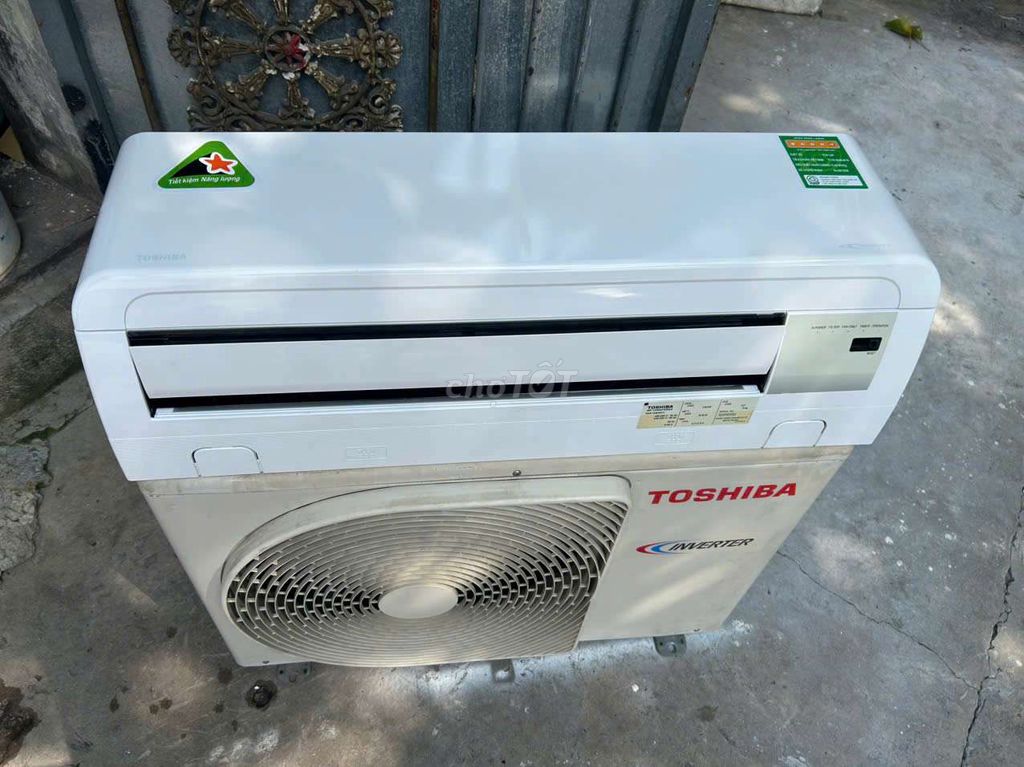 Máy lạnh Toshiba inverter 1.5hp hàng thùng zin êm!