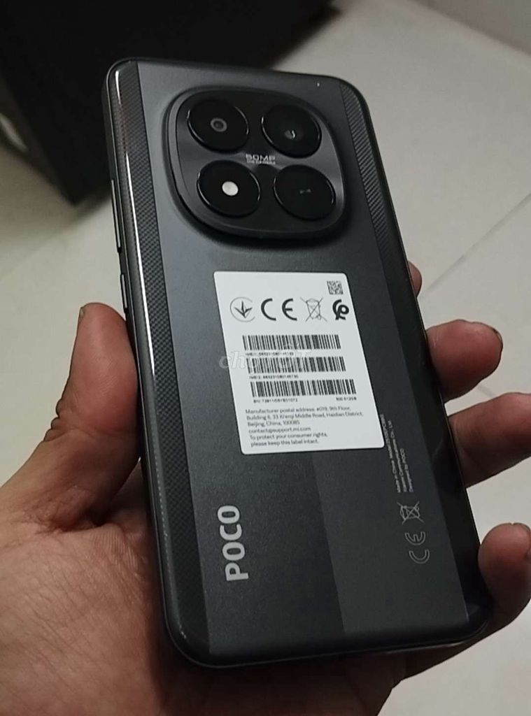 Xiaomi POCO M8 Pro 5G 12GB 512GB Đen. Mua bán Điện thoại tại Quận 7 Tp Hồ Chí Minh được đăng bởi Duy An Nguyen hình 1