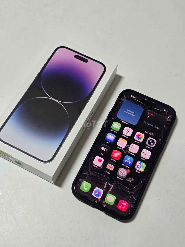 iPhone 14 ProMax 128 Tím Purple mới dùng 6 tháng. Mua bán Điện thoại tại Quận Bình Thạnh Tp Hồ Chí Minh được đăng bởi Ngọc Lan hình 1