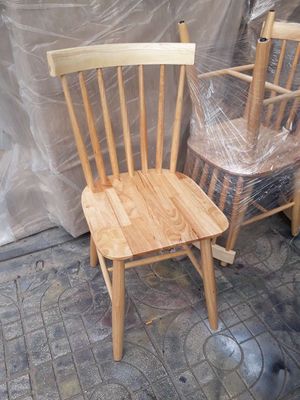 Bàn ghế cafe gỗ song tiện