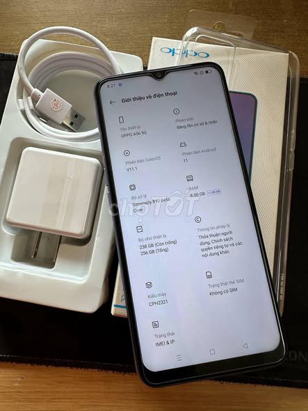 Oppo A56 5G 256GB Đen. Mua bán Điện thoại tại Quận 1 Tp Hồ Chí Minh được đăng bởi Hội Đồ Điện Tử hình 1