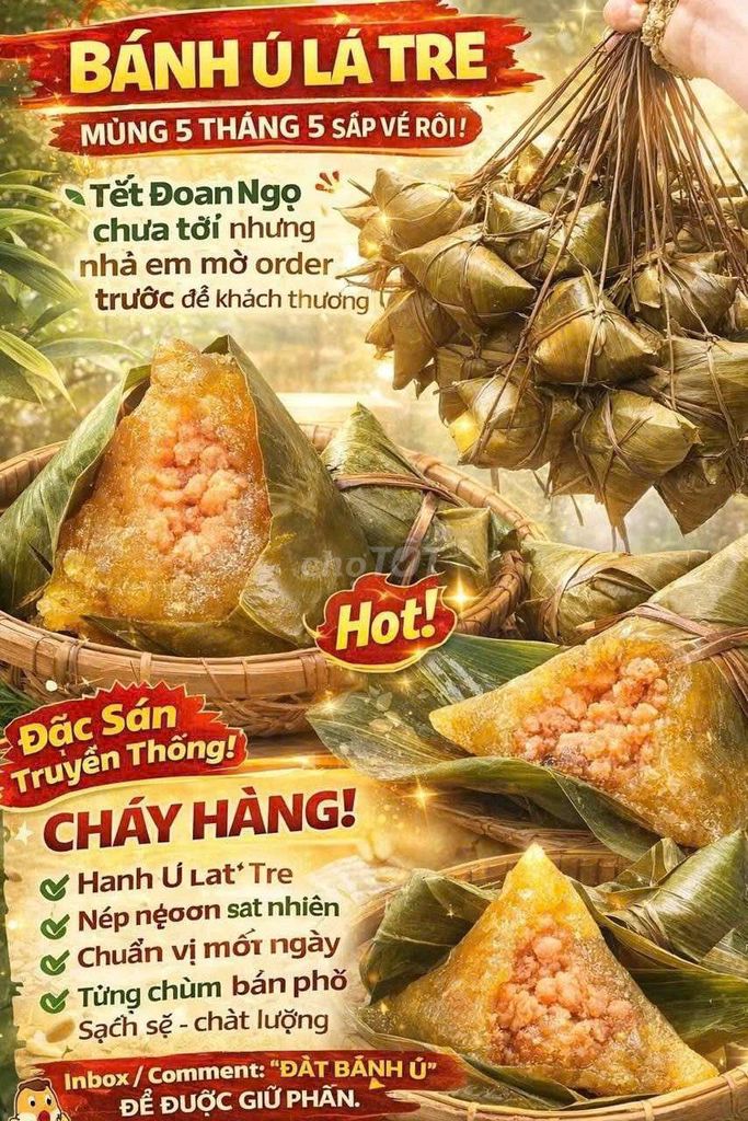 Bánh ú lá tre đậu xanh . Mua bán Đồ ăn, thực phẩm và các loại khác tại Quận Phú Nhuận Tp Hồ Chí Minh được đăng bởi Hà Nhi Cao hình 1