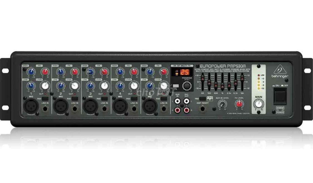 Ampli Mixer Behringer PMP530M Germany,ShipBãi USA🇺🇸. Mua bán Tivi, Âm thanh tại Thành phố Thủ Đức Tp Hồ Chí Minh được đăng bởi Triệu Dũng Thịnh hình 1