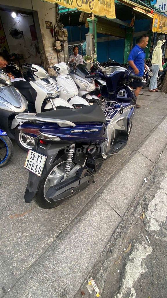 Honda Air Blade 2017 Xanh Smartkey
