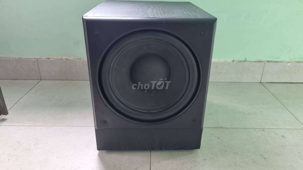 Loa siêu trầm Dantax Đen 30cm. Mua bán Tivi, Âm thanh tại Quận Cẩm Lệ Đà Nẵng được đăng bởi APhương audio hình 1
