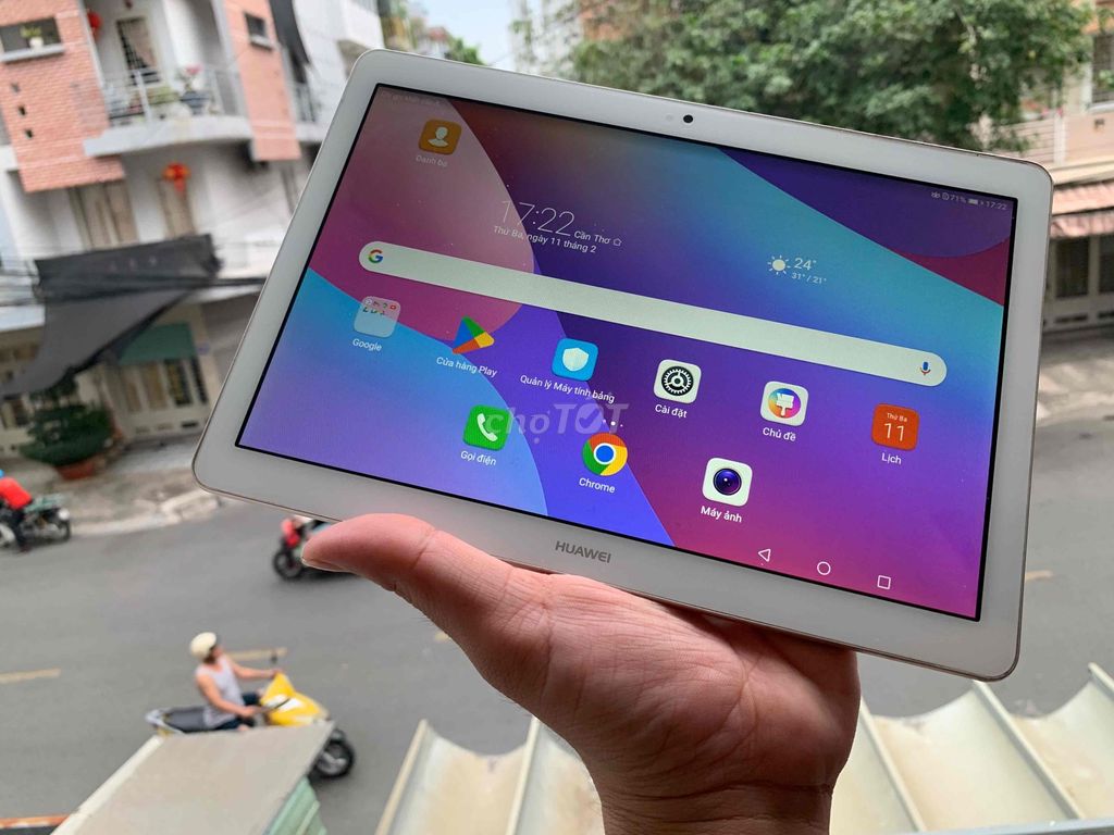Huawei T3 10in, Youtube Zalo Fb, Sim 4G Wifi. Mua bán Máy tính bảng tại Quận Tân Bình Tp Hồ Chí Minh được đăng bởi khang hình 1